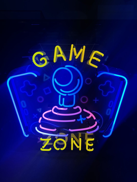 Image 1 of Neon gamezone wanddecoratie