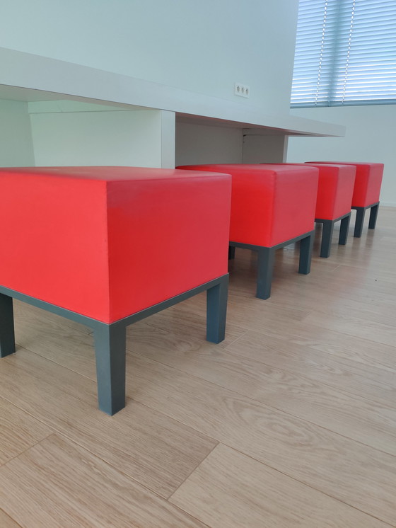 Image 1 of 4x Quinze&Milan Primary Pouf