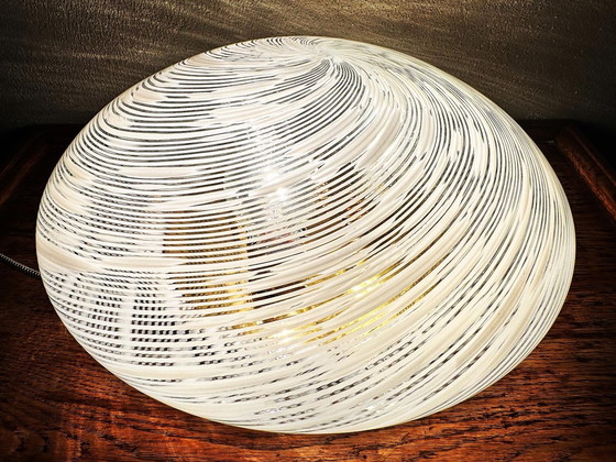 Image 1 of Vintage swirl plafondlamp