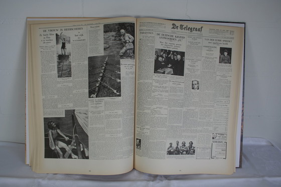 Image 1 of De Telegraaf  1893  t/m  1992 boek