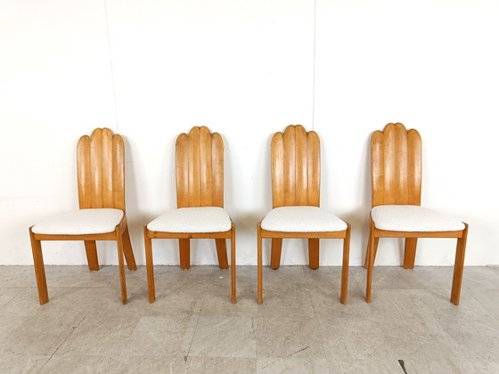 Image 1 of Set van 4 Scandinavische eetkamerstoelen van Vamdrup Stolefabrik, jaren 60