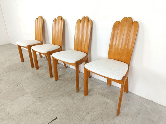 Image 1 of Set van 4 Scandinavische eetkamerstoelen van Vamdrup Stolefabrik, jaren 60