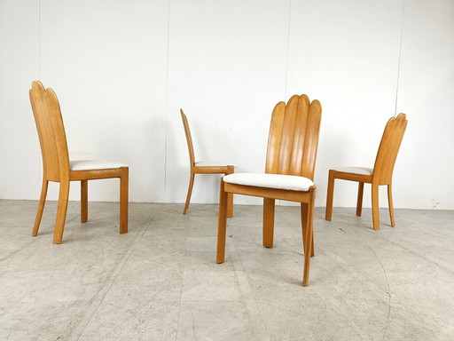 Set van 4 Scandinavische eetkamerstoelen van Vamdrup Stolefabrik, jaren 60