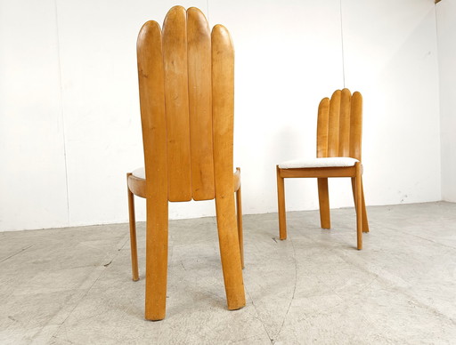 Set van 4 Scandinavische eetkamerstoelen van Vamdrup Stolefabrik, jaren 60