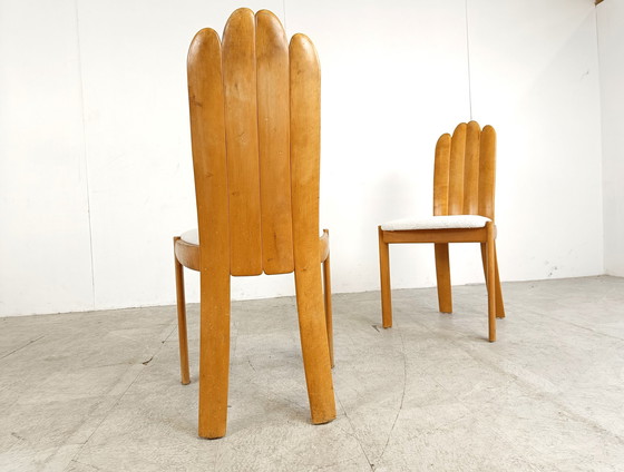 Image 1 of Set van 4 Scandinavische eetkamerstoelen van Vamdrup Stolefabrik, jaren 60