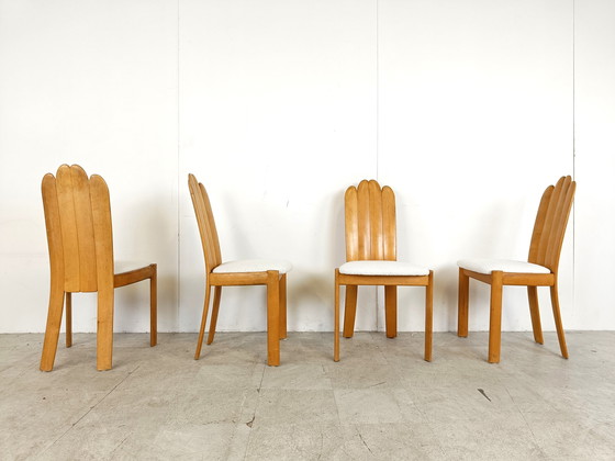 Image 1 of Set van 4 Scandinavische eetkamerstoelen van Vamdrup Stolefabrik, jaren 60