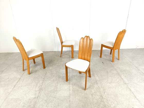 Image 1 of Set van 4 Scandinavische eetkamerstoelen van Vamdrup Stolefabrik, jaren 60