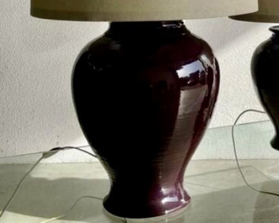 Image 1 of Vintage Frans desIgn tafellampen