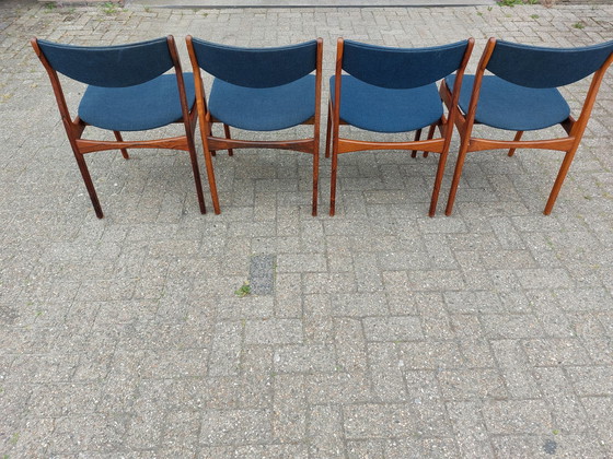 Image 1 of 4x Deense eetkamer stoelen