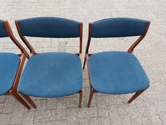 Image 1 of 4x Deense eetkamer stoelen