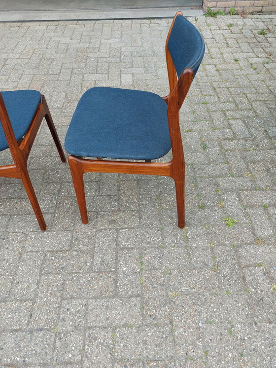 Image 1 of 4x Deense eetkamer stoelen