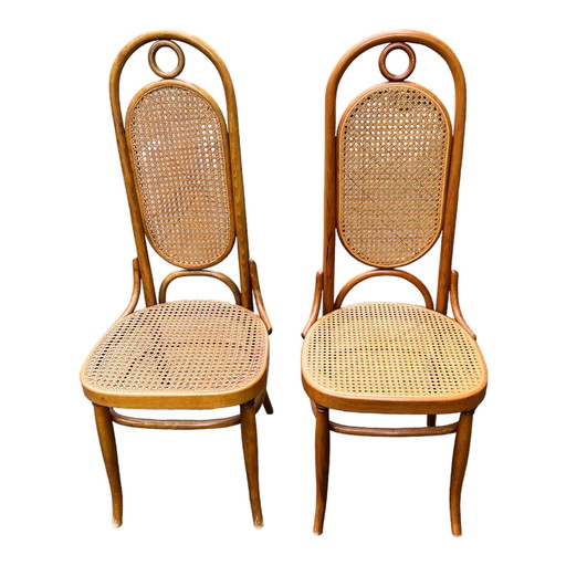 2x Thonet Jan stoel