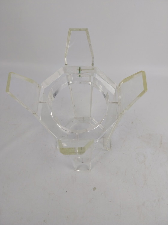 Image 1 of Plexiglas 1980s transparante paraplubak