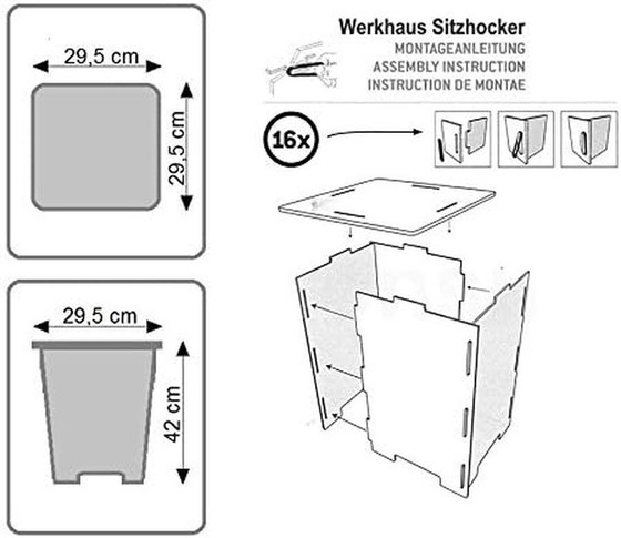 Image 1 of Werkhaus Bijzettafeltje