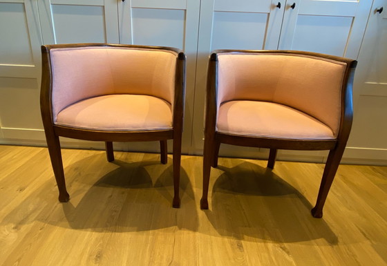 Image 1 of 2x Art Deco Club fauteuil