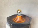 Vintage keramiek wand/plafondlamp