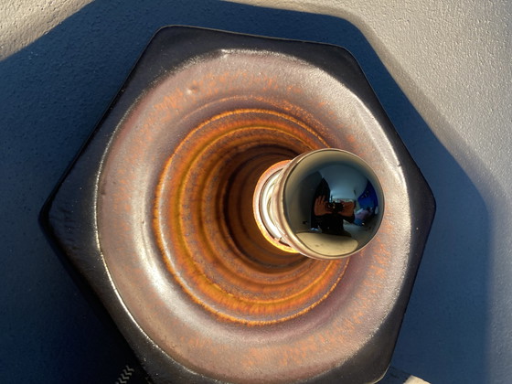 Image 1 of Vintage keramiek wand/plafondlamp