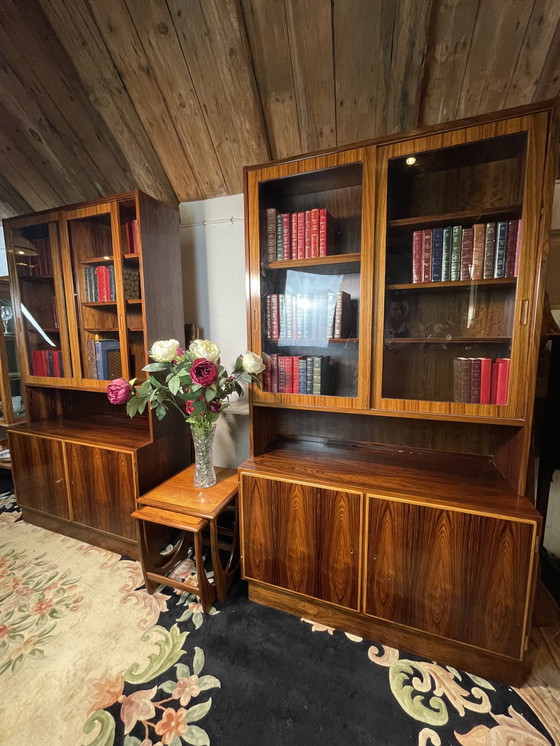 Image 1 of Mid Century Retro Vintage Palissander Wandmeubel