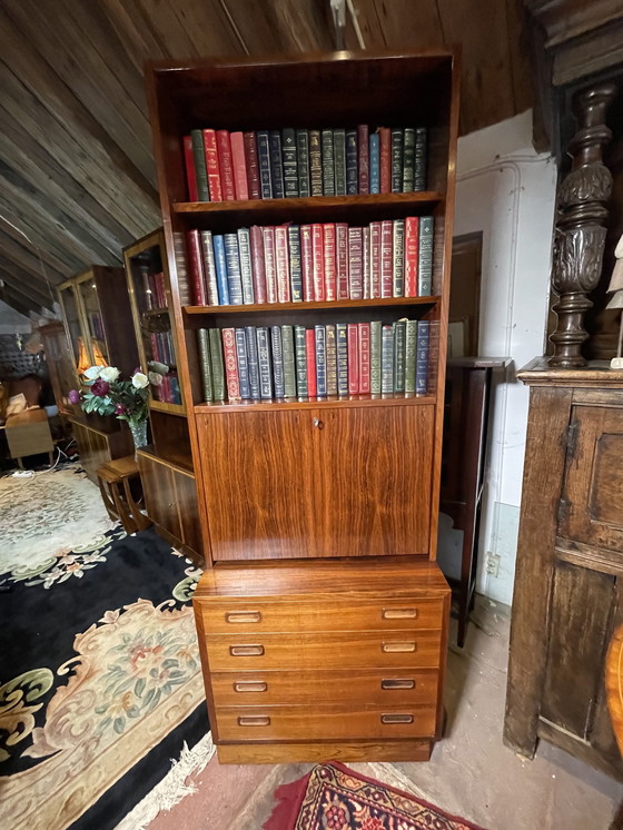 Image 1 of Mid Century Retro Vintage Palissander Wandmeubel