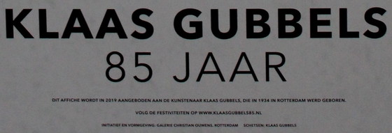 Image 1 of Klaas Gubbels - Poster/affiche - 2019