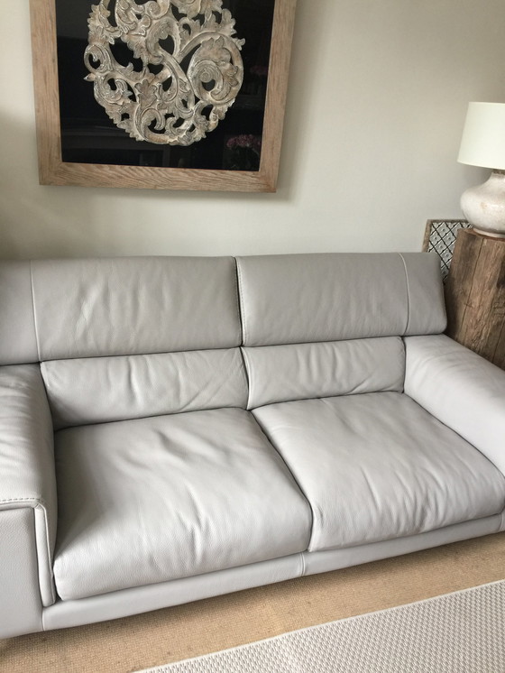 Image 1 of Natuzzi Etoille 2,5 zits leren bank