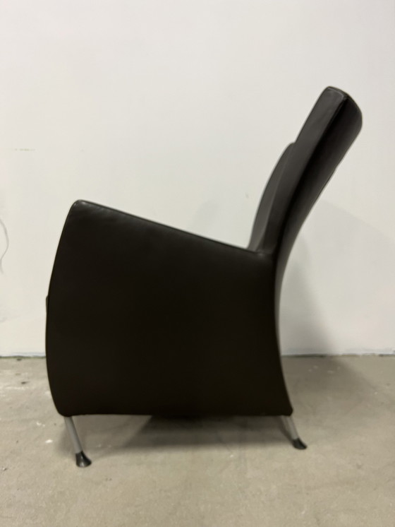 Image 1 of Montis Windy fauteuil bruin leer