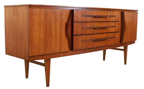 Image 1 of Vintage Beautility 'Weyhill' sideboard dressoir kast tv meubel
