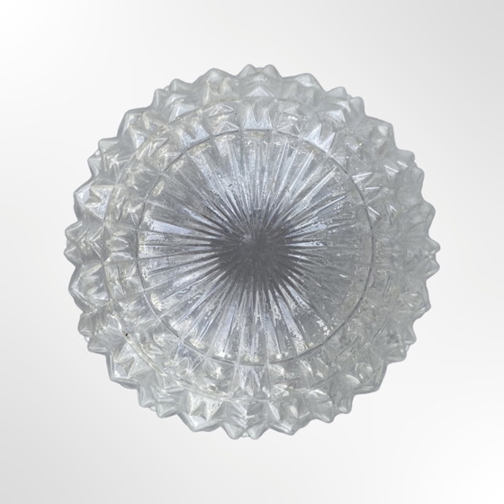 Image 1 of 2x Mid Century glazen bollampen