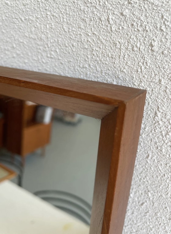 Image 1 of Vintage spiegel teak