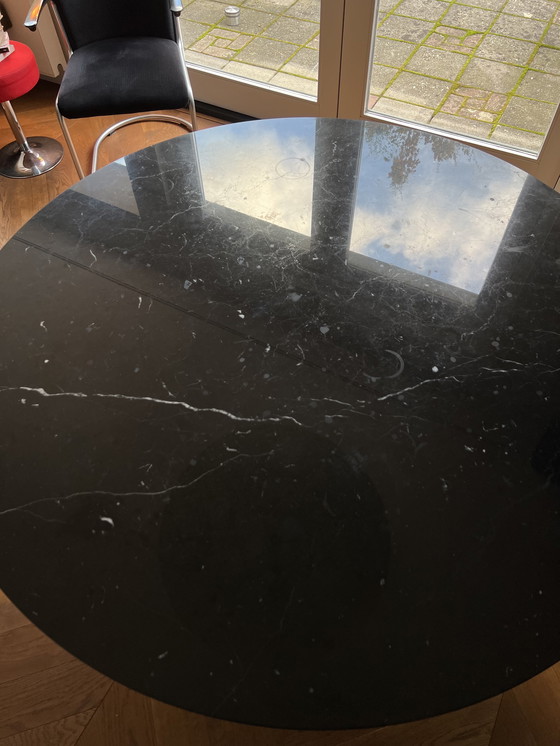 Image 1 of Vintage Space Age tafel marmer
