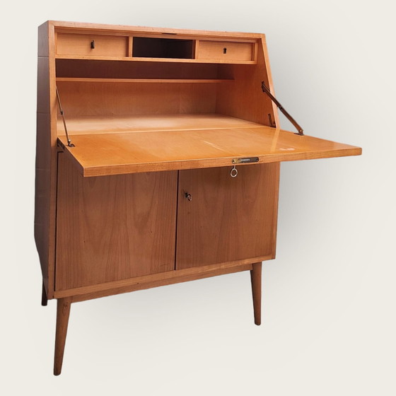 Image 1 of Mid Century secretaire