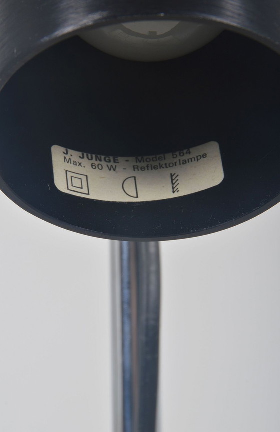 Image 1 of Deense vloerlamp model 564 van J. Junge, jaren '70