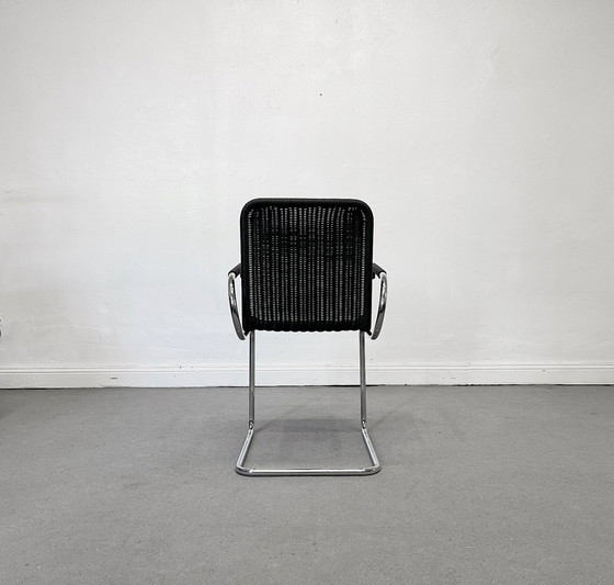 Image 1 of 2x Vintage Tecta sledestoelen D41