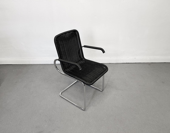 Image 1 of 2x Vintage Tecta sledestoelen D41