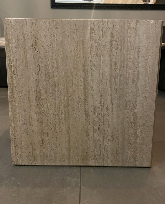 Image 1 of Vintage Travertine salontafel