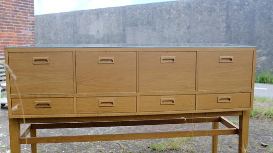 Image 1 of Vintage vitrine toonbank