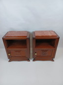 2x vintage kastjes