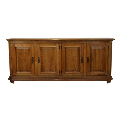 Grote Houten Dressoir Oude Eik 300 Jaar Vlaamse Renaissance Klassiek AD 1887