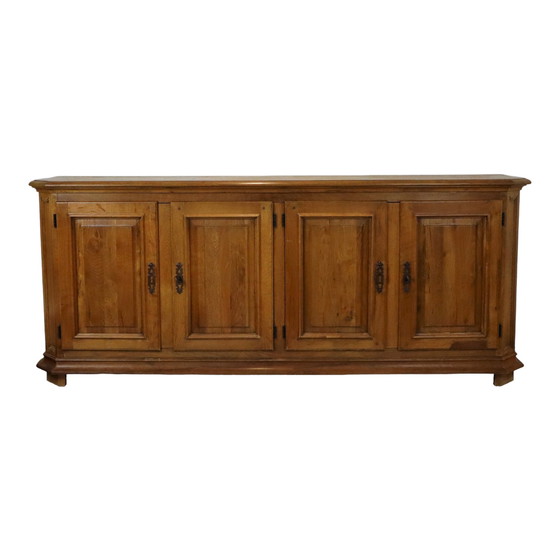 Image 1 of Grote Houten Dressoir Oude Eik 300 Jaar Vlaamse Renaissance Klassiek AD 1887