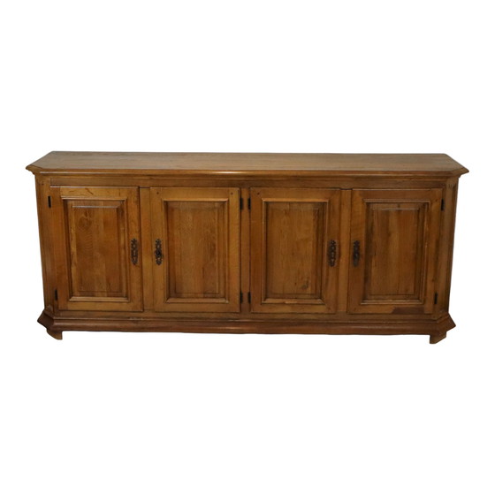 Image 1 of Grote Houten Dressoir Oude Eik 300 Jaar Vlaamse Renaissance Klassiek AD 1887