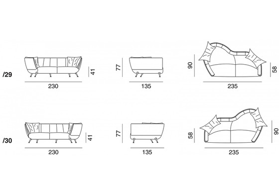 Image 1 of De Sede DS102 bank zwart