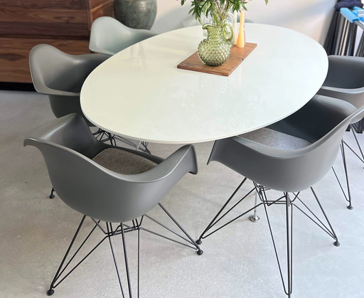 6x Vitra Dar stoelen - in 2 kleuren