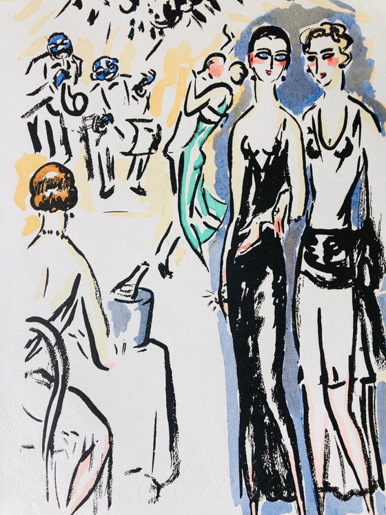 Image 1 of Kees van Dongen La Garconne 1925 pochoir