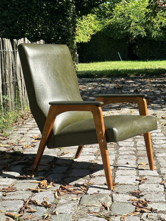 Image 1 of Deense Mid century fauteuil