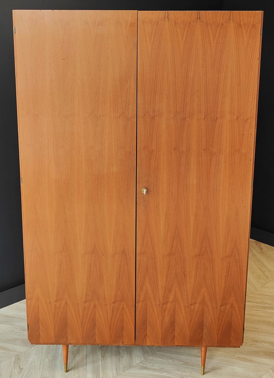 Image 1 of Mid Century kledingkast | Vintage - highboard, boekenkast