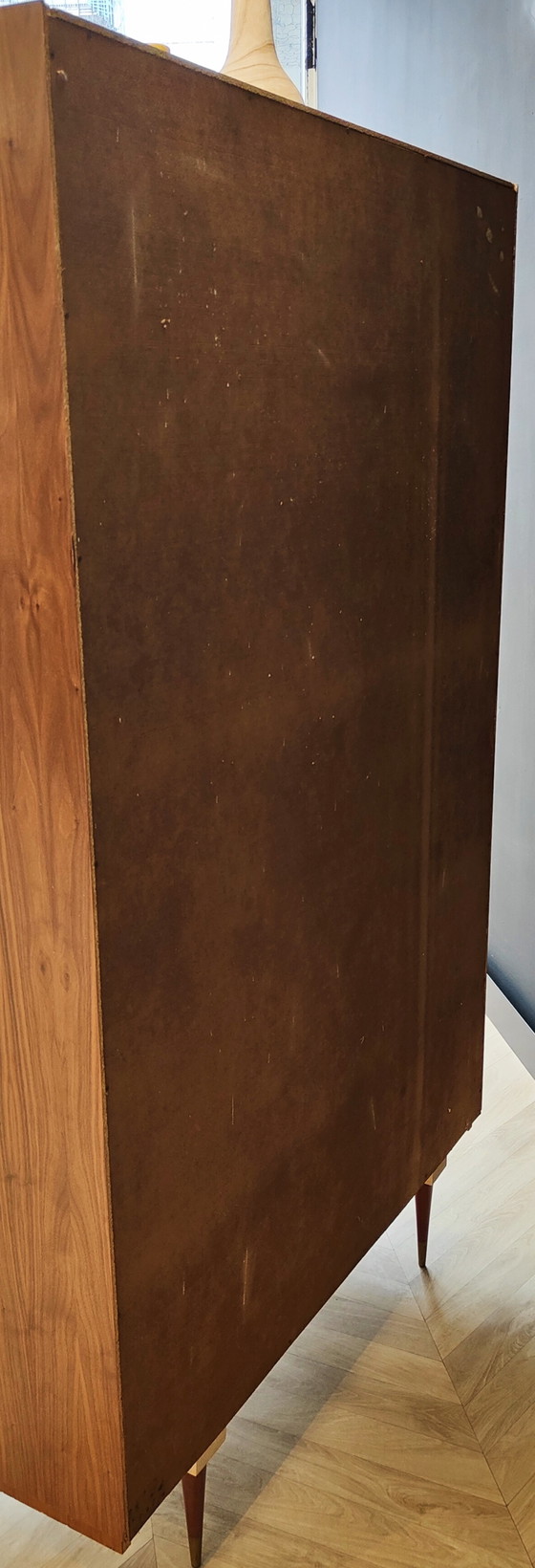 Image 1 of Mid Century kledingkast | Vintage - highboard, boekenkast