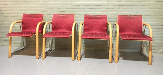 Image 1 of 4x Thonet by Ulrich Böhme S320 stoel