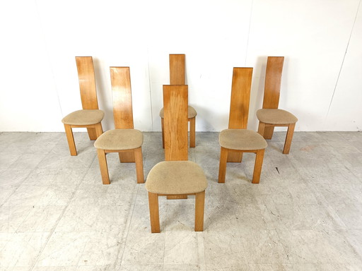 6x Rob & Dries van den Berghe eetkamerstoelen