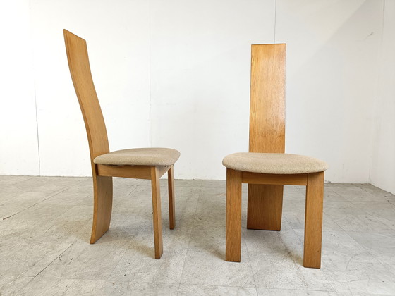 Image 1 of 6x Rob & Dries van den Berghe eetkamerstoelen