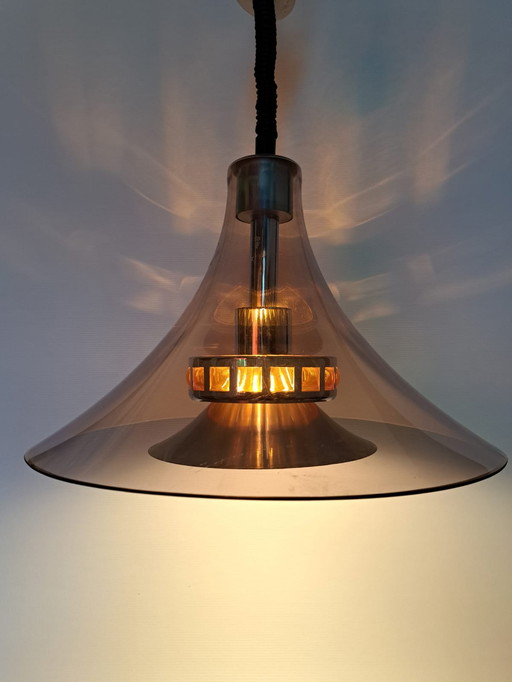 Massive Space Age heksenhoed lamp